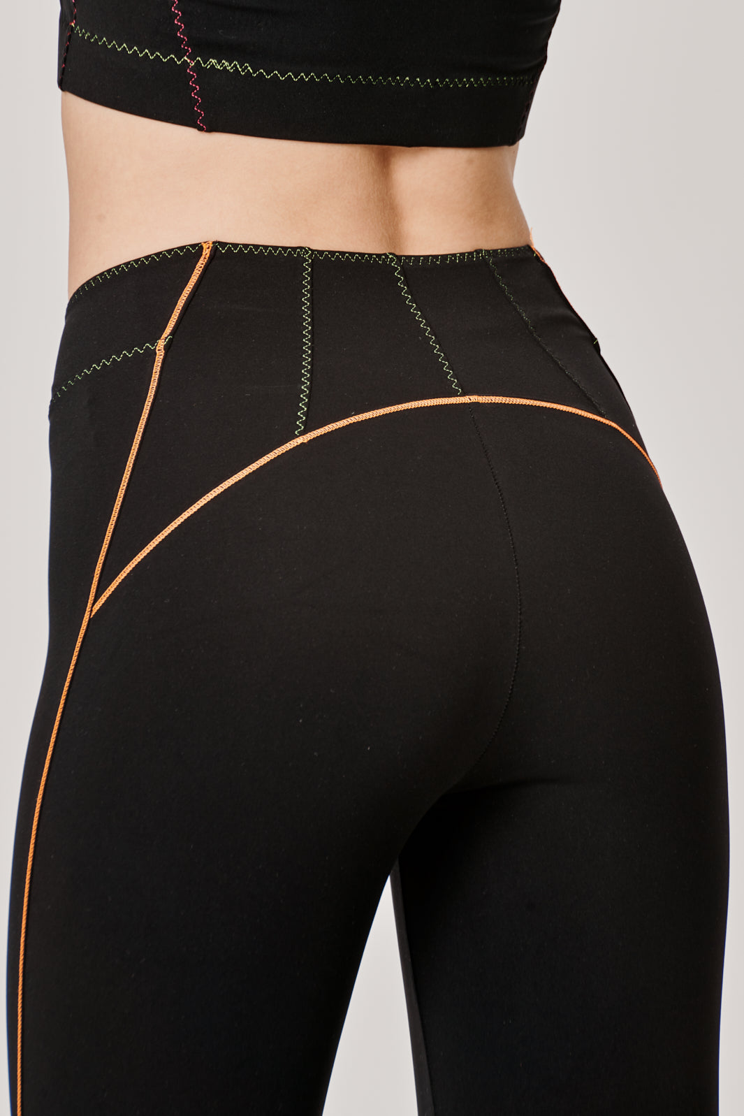 High Waist 7/8 Gym, Running, Yoga and Daily Leisure Black Leggings